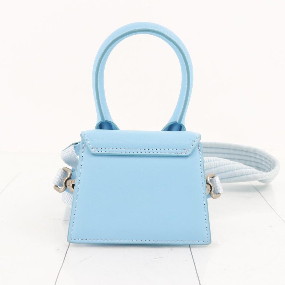 Jacquemus Le Chiquito Mini Sky Blue 2-Way Bag - Picture 3 of 17